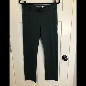 Betabrand Petite Green Dress Pants Yoga Pants